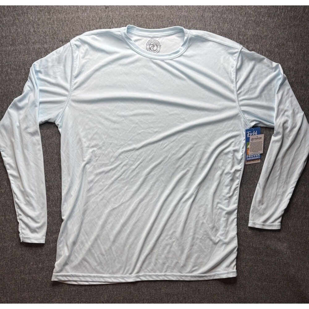 Vapor Apparel Performance Men's Long Sleeve T-Shirt Lightweight 2XL
